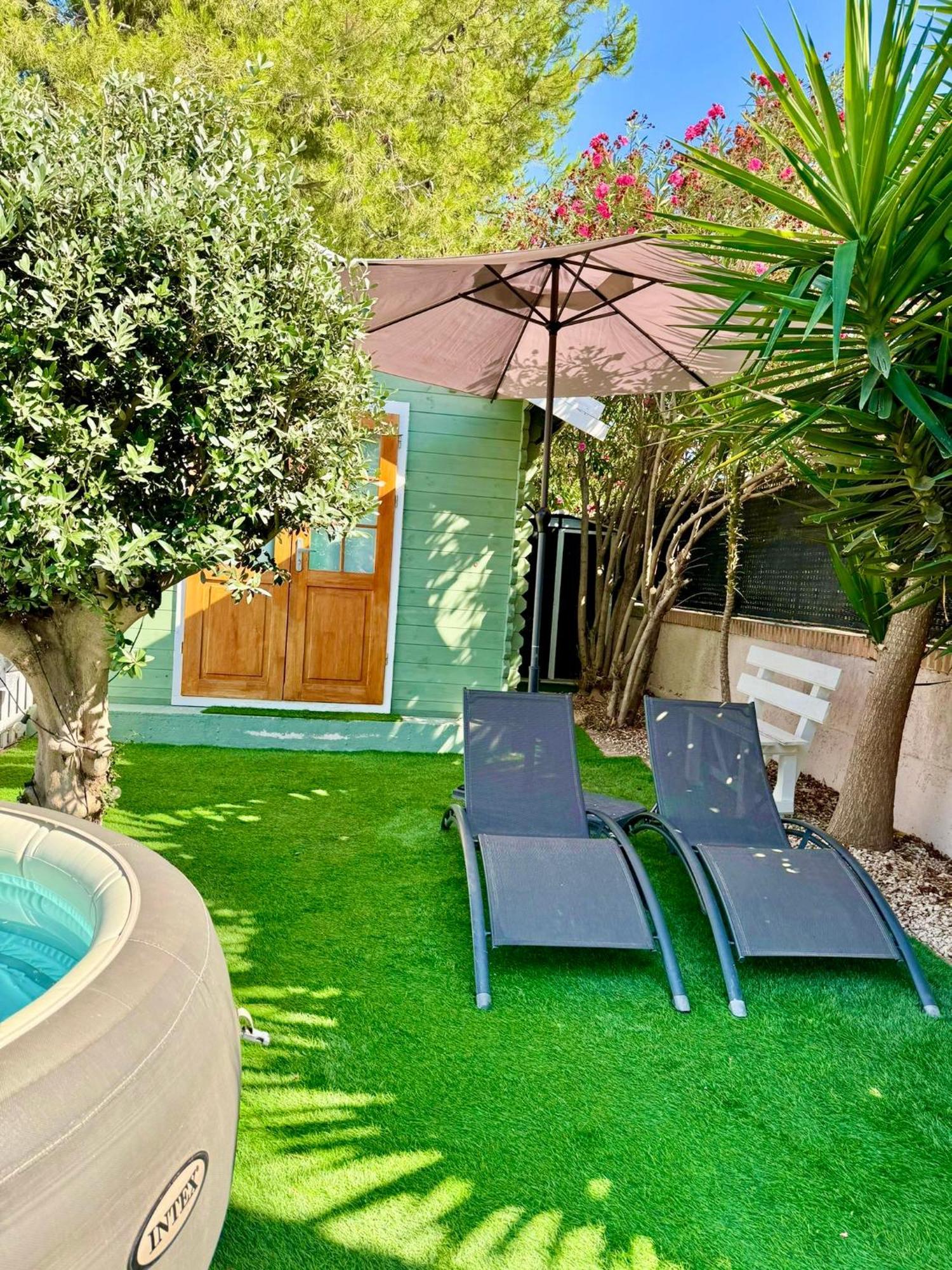 Tiny House Deluxe Para Escapada Con Jacuzzi Murcia Eksteriør billede